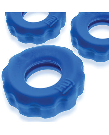 Oxballs HUJ-131-TARICE Fractal Ballstretcher, Tar Ice, Stretch Silicone