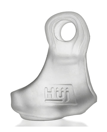 Oxballs and Hunky Junk HUJ-133-CLRICE Revsling Sling w/Vibe, Clear, Silicone/TPR