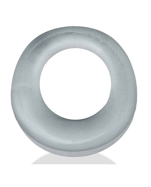 Hunky Junk Expander Slimmer Scoop Cock Ring - Clear