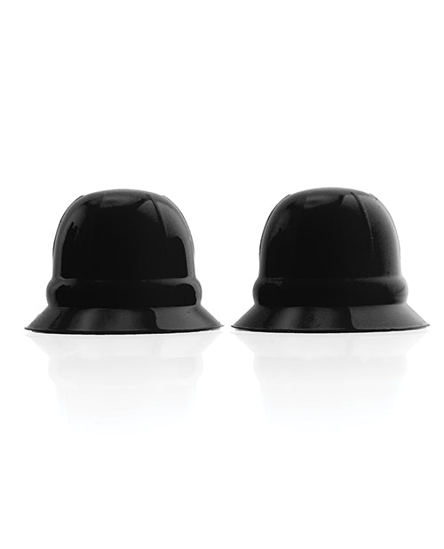 Hunky Junk Nano Nips Silicone Nipple Nubs, Black