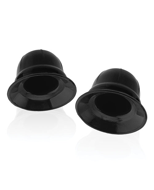 Hunky Junk Nano Nips Silicone Nipple Nubs, Black