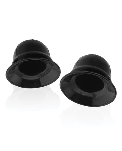 Hunky Junk Nano Nips Silicone Nipple Nubs, Black