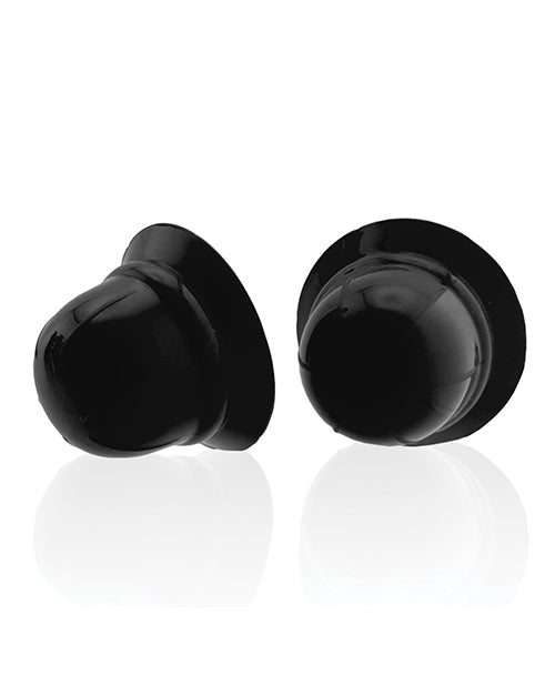 Hunky Junk Nano Nips Silicone Nipple Nubs, Black