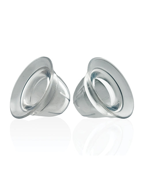 Hunky Junk Nano Nips Silicone Nipple Stimulators - Clear