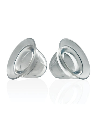 Hunky Junk Nano Nips Silicone Nipple Stimulators - Clear