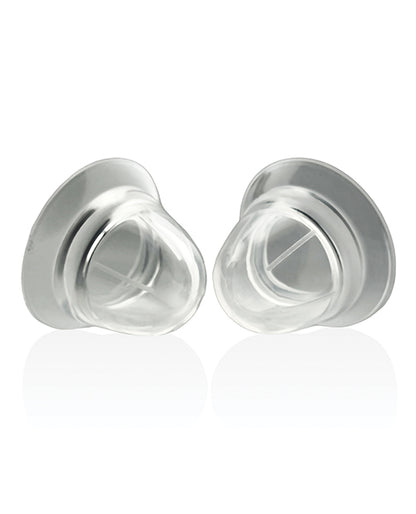 Hunky Junk Nano Nips Silicone Nipple Stimulators - Clear