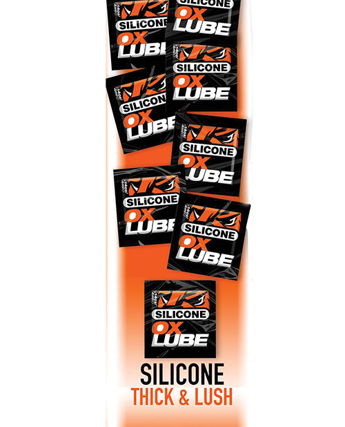 Oxballs and Hunky Junk OXLS-04 OXLube Thick Silicone Lube, 50 Sachets
