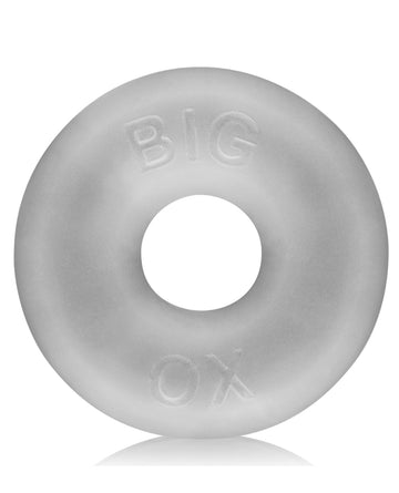 Oxballs OXS-3022-CL.IC Big Ox Cockring - Clear Silicone/TPR Blend