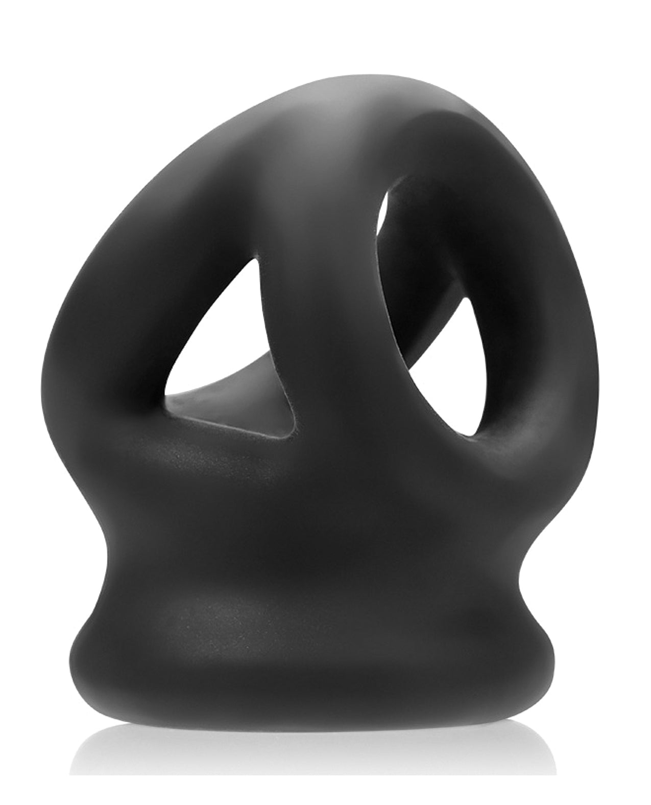Oxballs OXS-3024-BL.IC Tri-Squeeze Cocksling/Ball Stretcher, Black