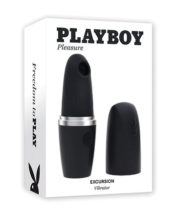 Evolved PB-RS-4646-2 Playboy Pleasures Clitoral Suction Vibe, Black, 5 Speeds