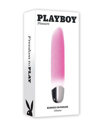 Evolved PB-RS-5490-2 Playboy Pleasure Bunnies Vibe, 7-Speed, Purple/White