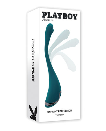 Evolved Playboy Pinpoint Perfection Clit Stimulator, Rechargeable Teal