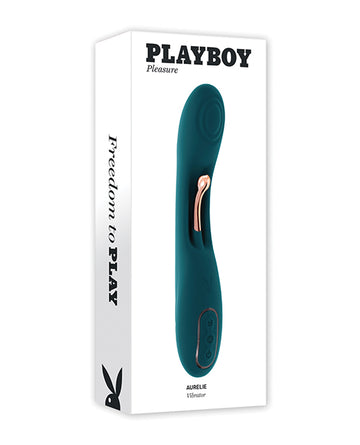 Evolved novelties inc. PB-RS-5964-2 Playboy Aurelie G-Spot Vibrator, Teal