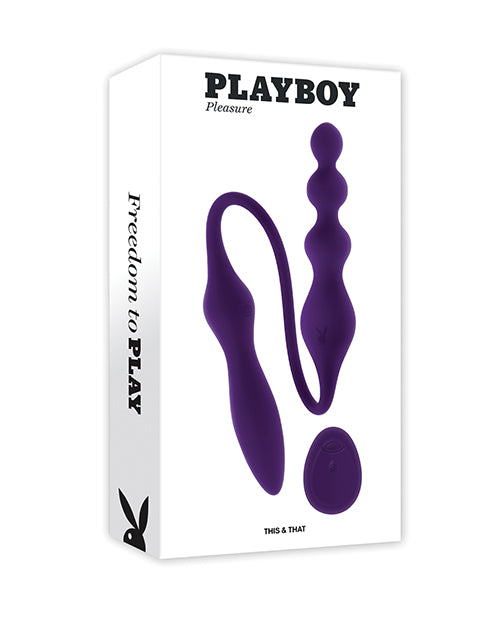 Evolved PB-RS-7005-2 Playboy Pleasure This & That Acai, Vibrating