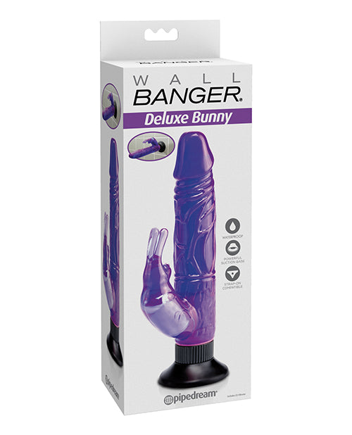 Pipedream Products 1654-12 Deluxe Bunny Vibrating Jelly Toy, Purple
