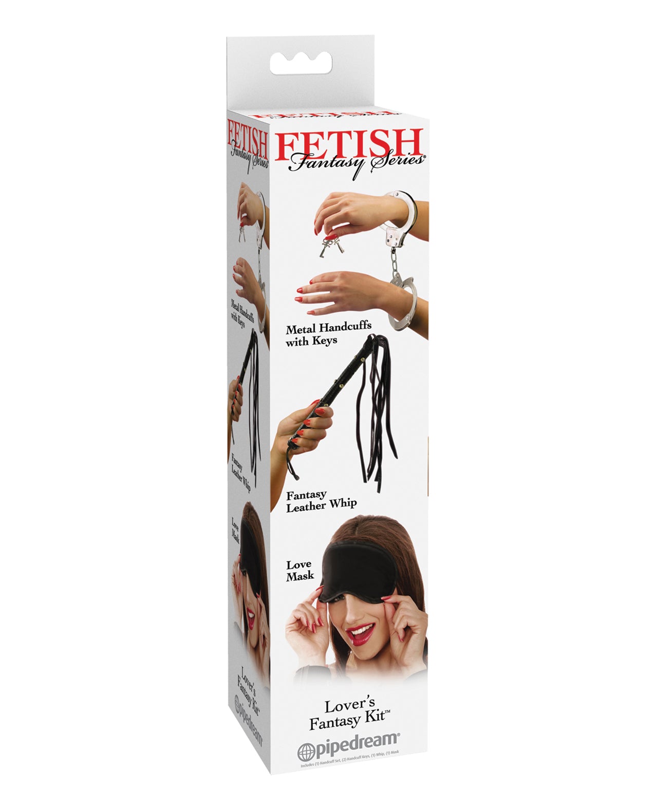 Pipedream Products Fetish Fantasy Series Lover's Fantasy Kit, 3-Piece