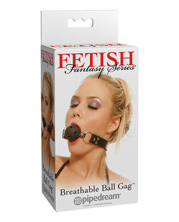 Pipedream Products 217200 Fetish Fantasy Ball Gag, Black Leather Strap
