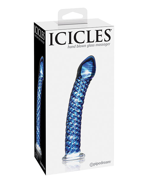 Pipedream Products 292900 Icicles No. 29 Hand Blown Glass Massager, Clear