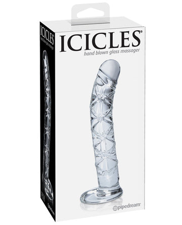 Pipedream Products 296000 Icicles No. 60 Glass Dong, Clear