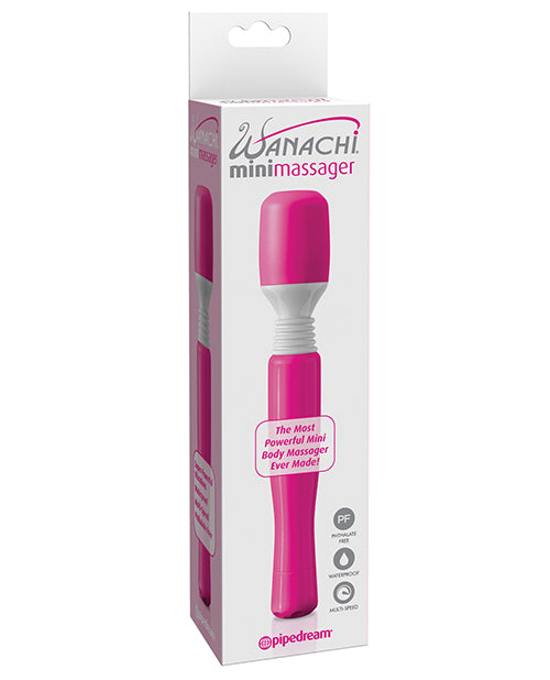 Pipedream Products 302711 Mini Wanachi Massager, Waterproof Pink