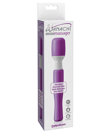 Pipedream Products 302712 Mini Wanachi Massager, Purple, Vibrating