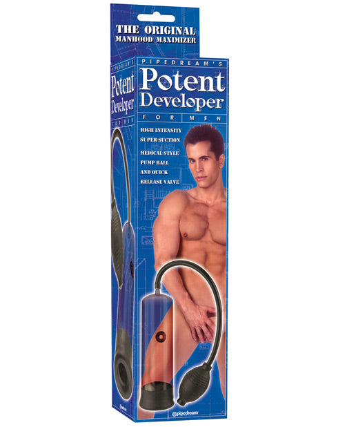 Pipedream Products 320200 Potent Developer, Vibrating Plastic Pump Ball