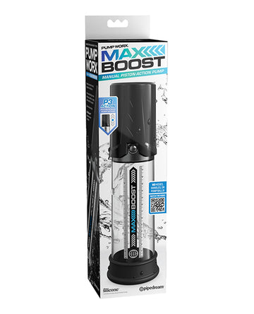 Pipedream Products PD3249-23 Max Boost Penis Pump, ABS Plastic & Silicone