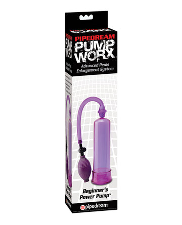 Pipedream Products 326012 Beginner's Power Pump, Purple ABS Plastic