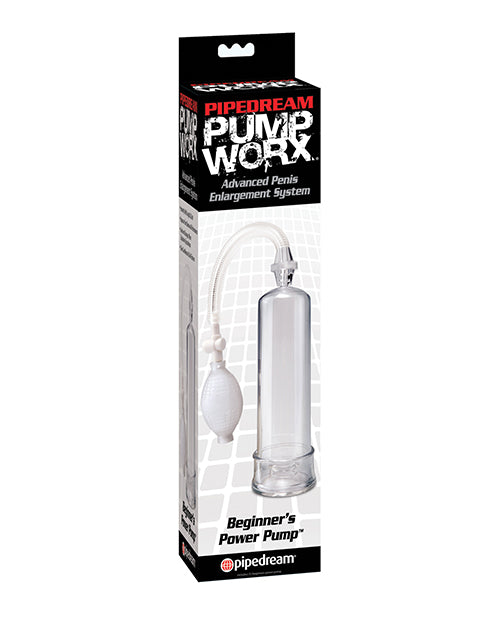 Pipedream Products 326020 Pump Worx Beginner Power Pump, Clear Plastic