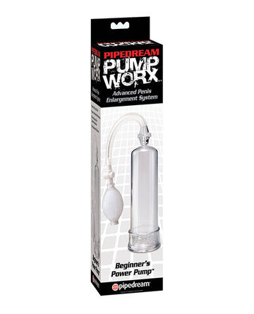 Pipedream Products 326020 Pump Worx Beginner Power Pump, Clear Plastic