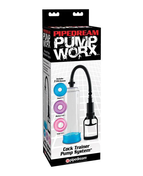 Pipedream Products PD3285-00 Cock Trainer Pump System, 3 Sleeves