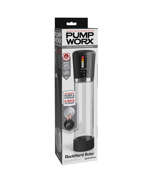 Pipedream Products Pump Worx Rock Hard Auto Vacuum Pump