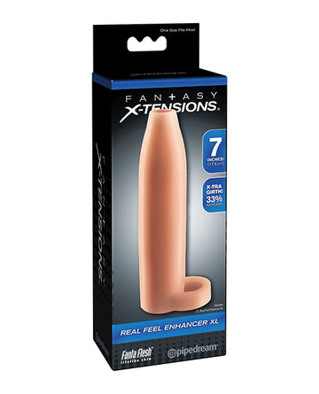 Pipedream Products 412021 Fantasy X-tensions Real Feel Enhancer XL, TPE