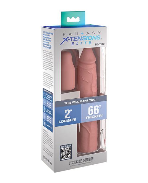 Pipedream Products PD4152-21 Fantasy X-tensions Elite 8-Inch Silicone Sleeve