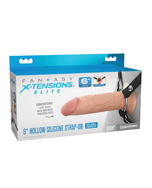 Pipedream Products PD4158-21 Fantasy X-tensions Elite 6" Silicone Strap-on