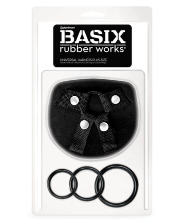 Pipedream Products 432002 Basix Universal Harness Plus Size, Black