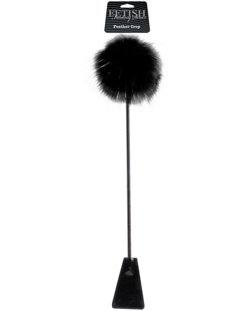 Pipedream Products 440423 Fetish Fantasy Feather Crop, Black