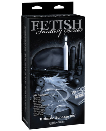 Pipedream Products 443200 Fetish Fantasy Bondage Kit, Black, Polyester/Nylon