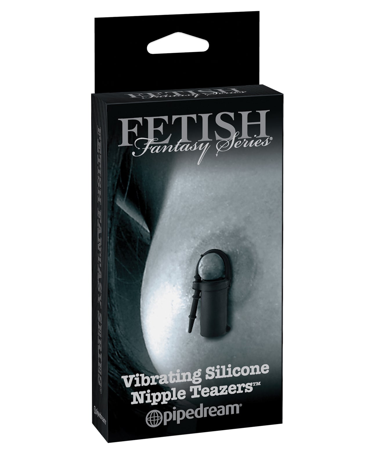 Pipedream Products 446123 Vibrating Silicone Nipple Teazers, Black