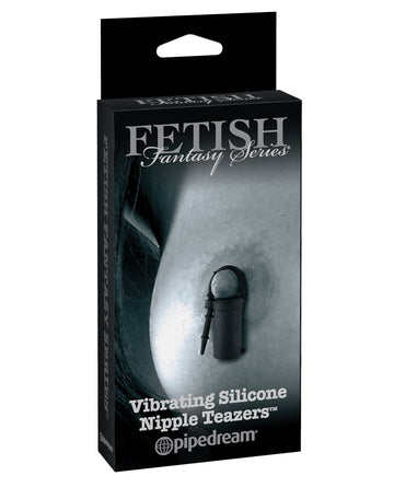 Pipedream Products 446123 Vibrating Silicone Nipple Teazers, Black