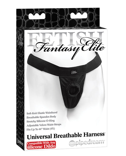 Pipedream Products 456223 Universal Breathable Harness, Black