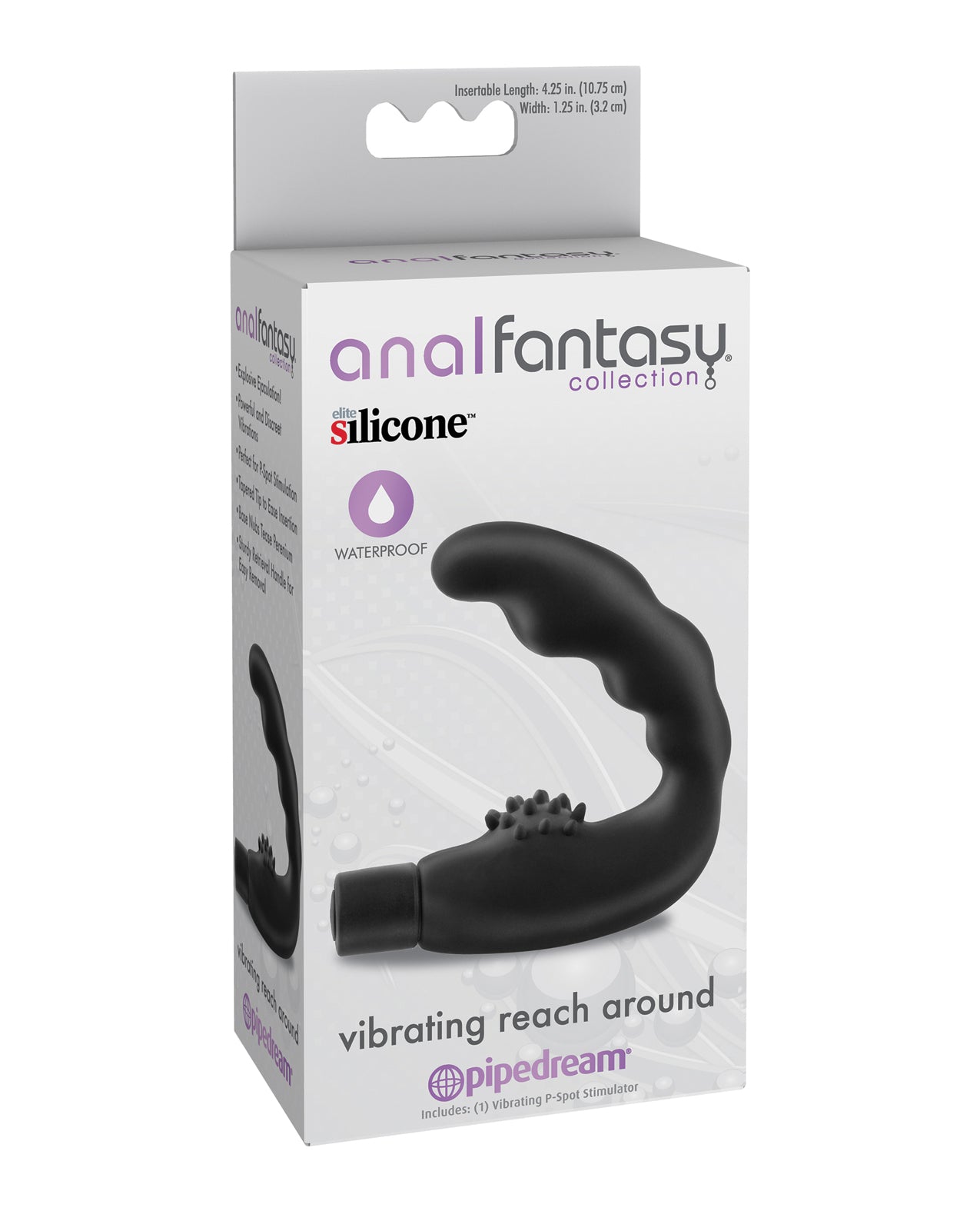 Pipedream Anal Fantasy Vibrating Reach Around, Elite Silicone