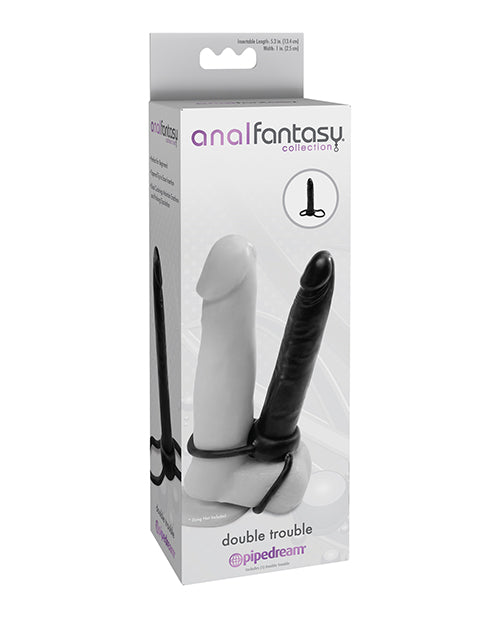 Pipedream Products 466223 Double Trouble Anal Stimulator, 5.3"