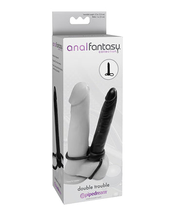 Pipedream Products 466223 Double Trouble Anal Stimulator, 5.3"