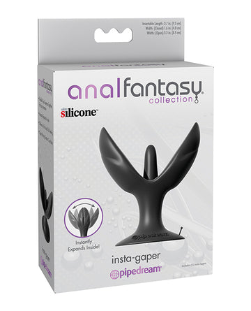 Pipedream Anal Fantasy Insta-Gaper Expanding Elite Silicone Plug