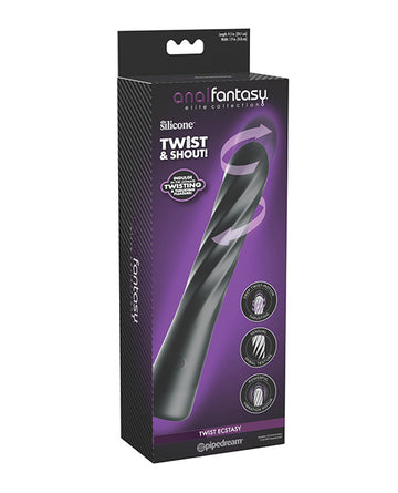PDX Brands PD4800-23 Anal Fantasy Twist Ecstasy, Rotating Vibrating