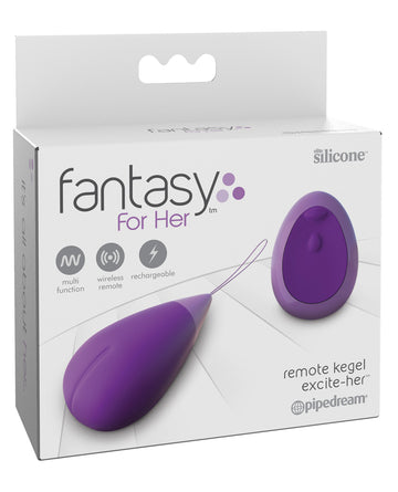 Pipedream Products 493112 Fantasy For Her Kegel Excite-Her, Purple, 10 Patterns