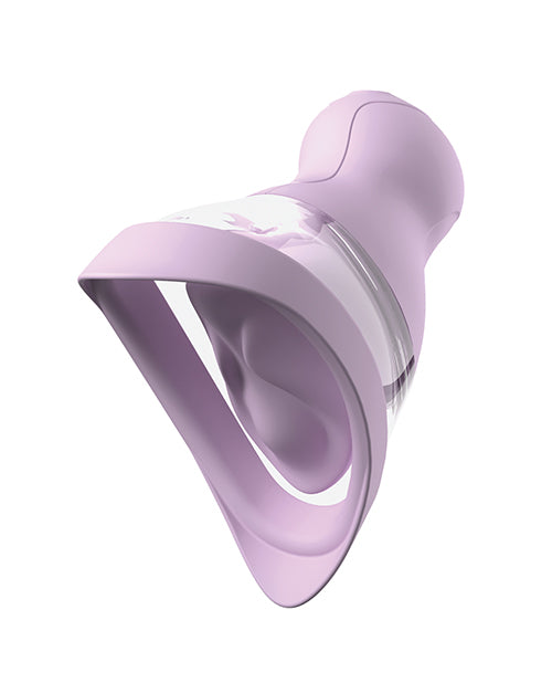 Pipedream Products Veloura Touch Pleasure Pump with Suction and Vibration, Purple