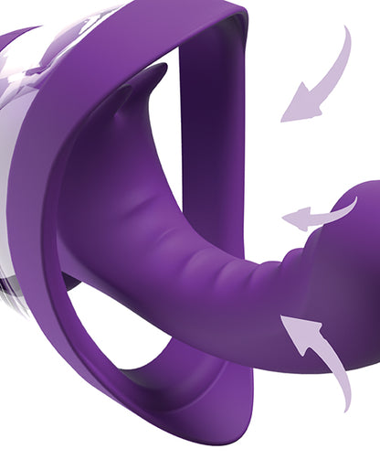 Pipedream Products Veloura Touch G-Spot Pleasure Pump with Suction and Vibration, Purple