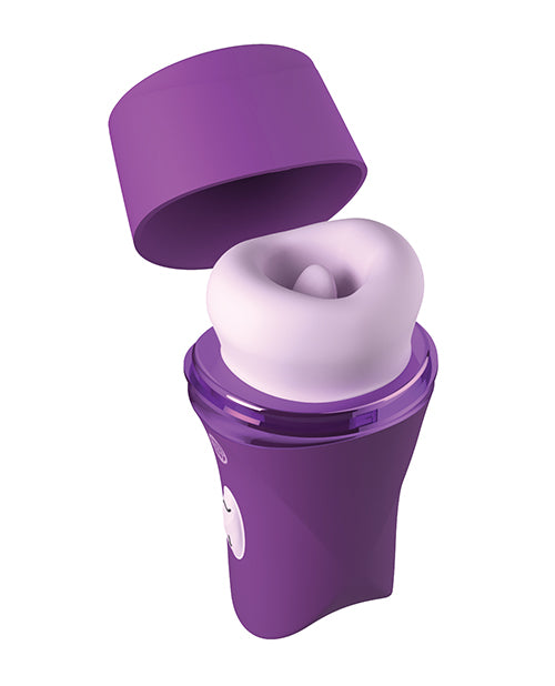 Pipedream Products Lush Kiss Plush Oral Stimulator - Purple